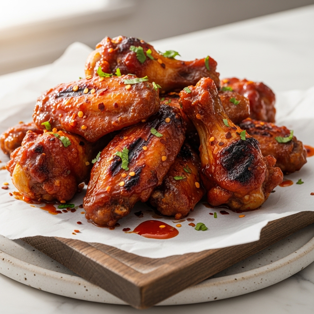 Firecracker BBQ Chicken Wings – A Copycat Street Food Sensation