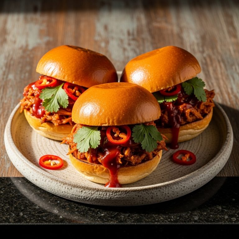 Firecracker BBQ Pulled Pork Sliders