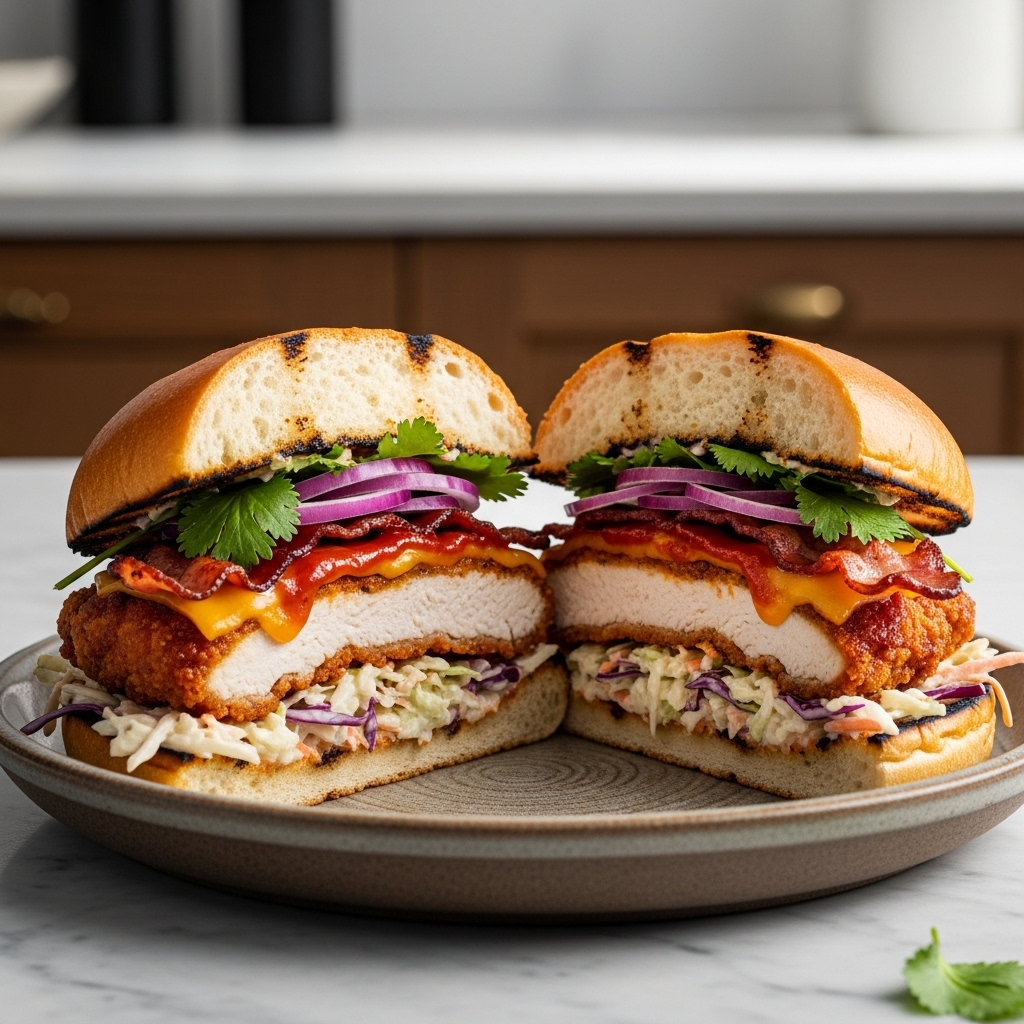 Firecracker BBQ Smokehouse Chicken Sandwich