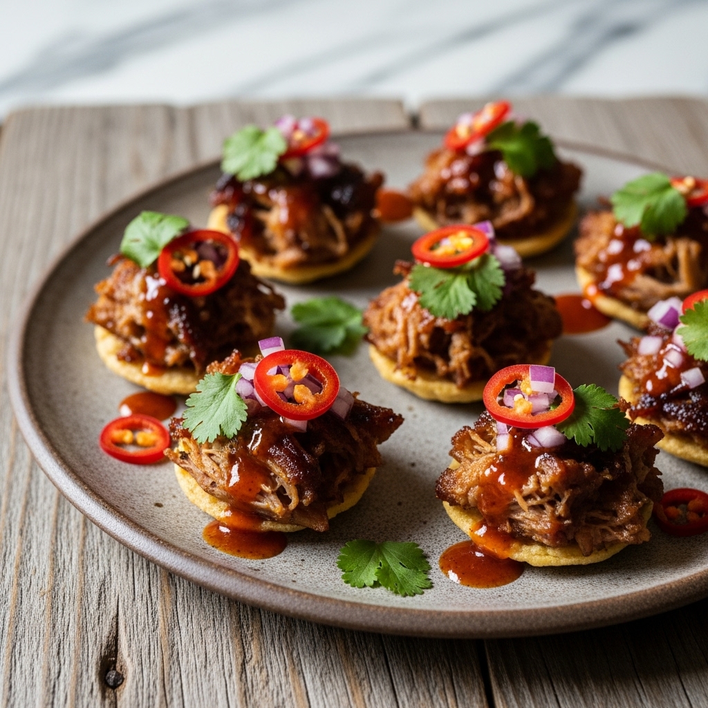 Firecracker Carnitas Bites