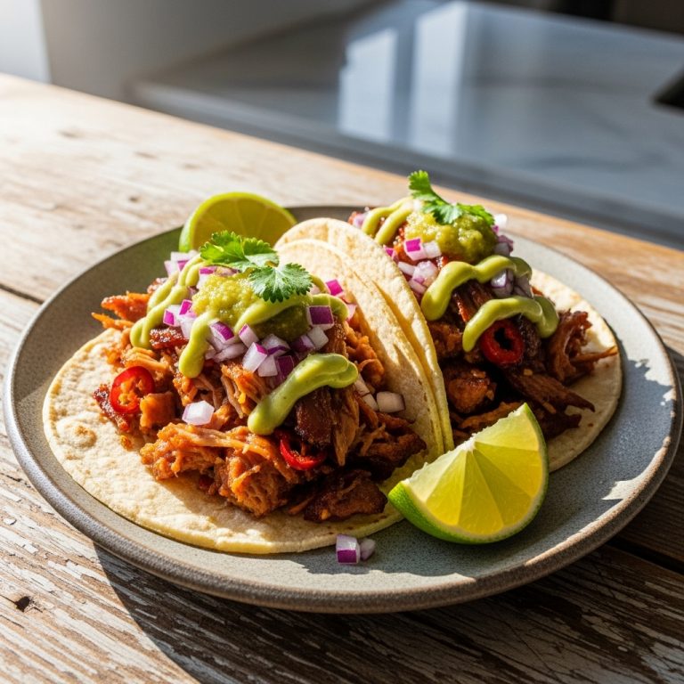 Firecracker Carnitas Tacos