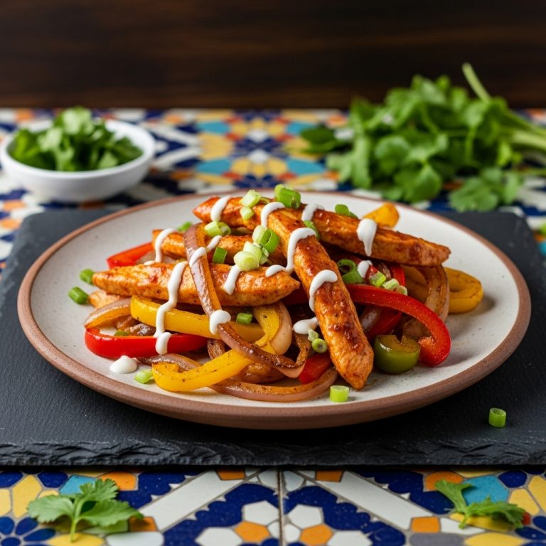 Firecracker Chicken Fajitas