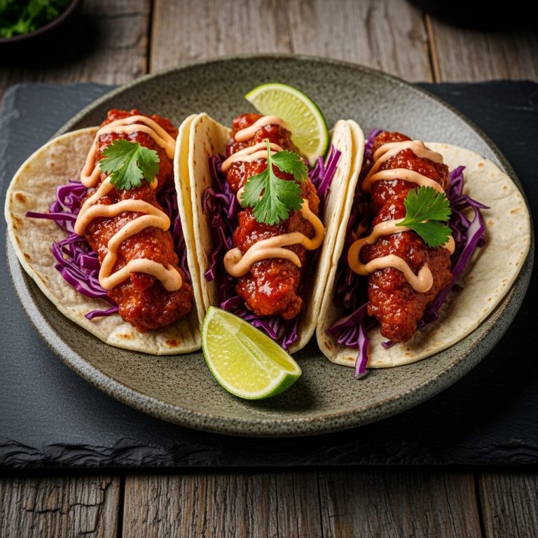Firecracker Chicken Tacos – A Game Day Twist on Street Food Favorite