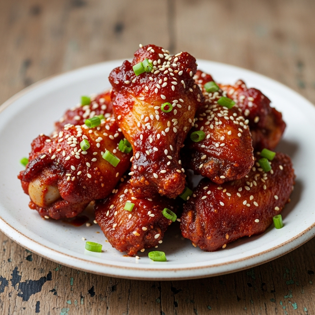 Firecracker Chicken Wings: A Spicy Street Food Sensation