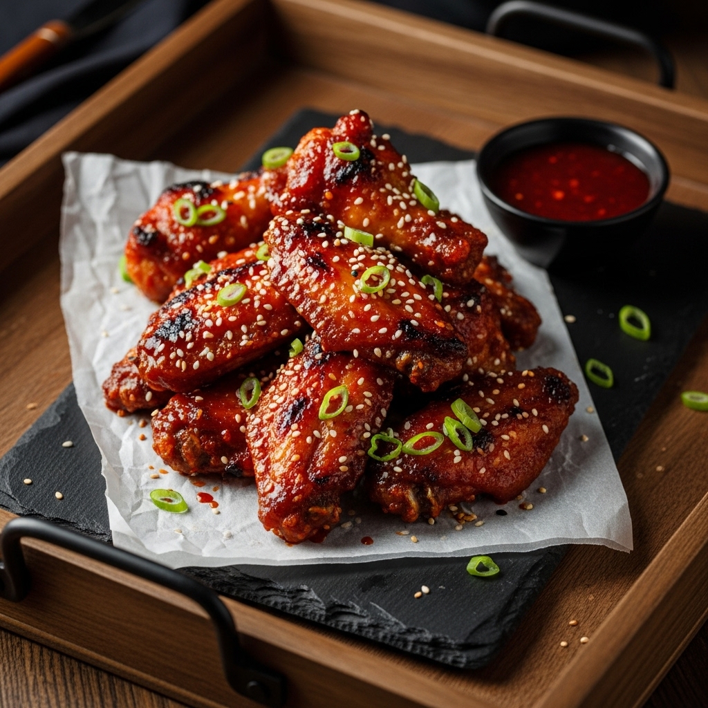 Firecracker Chicken Wings – Game Day Blastoff!