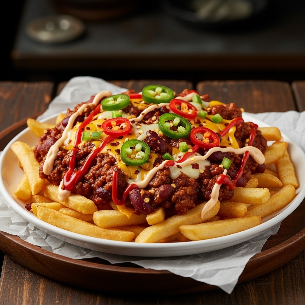 Firecracker Chili Cheese Fries