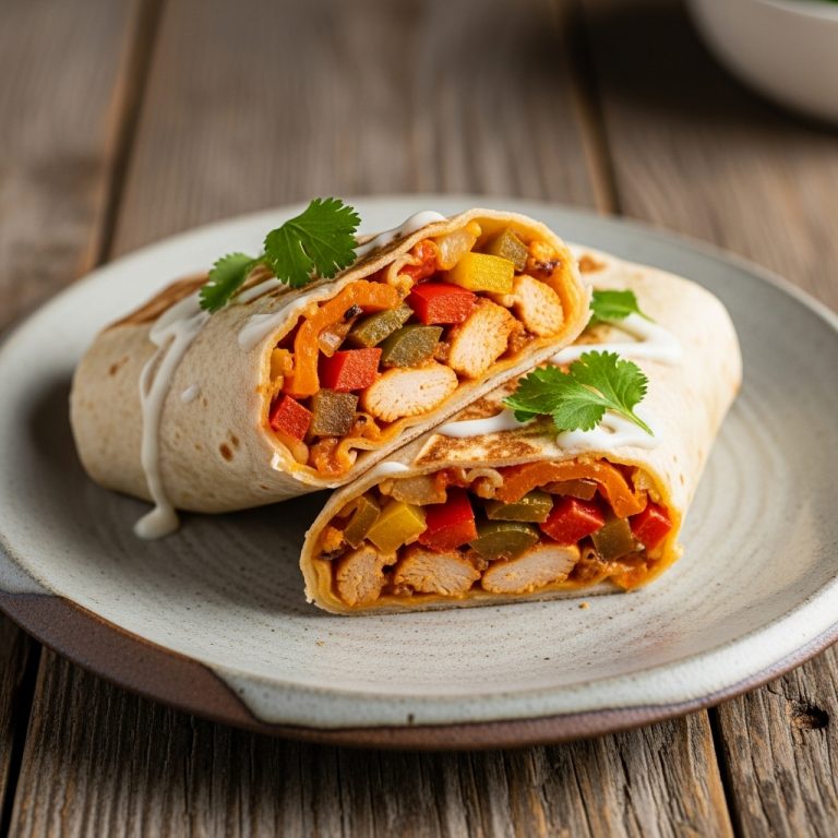 Firecracker Fajita Burritos