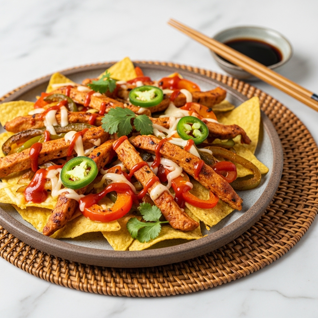 Firecracker Fajita Nachos