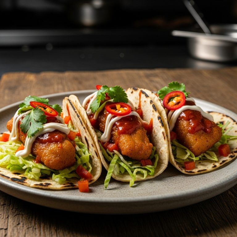 Firecracker Fish Tacos
