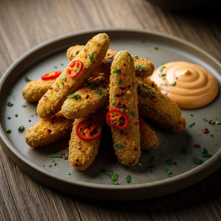 Firecracker Fried Pickles