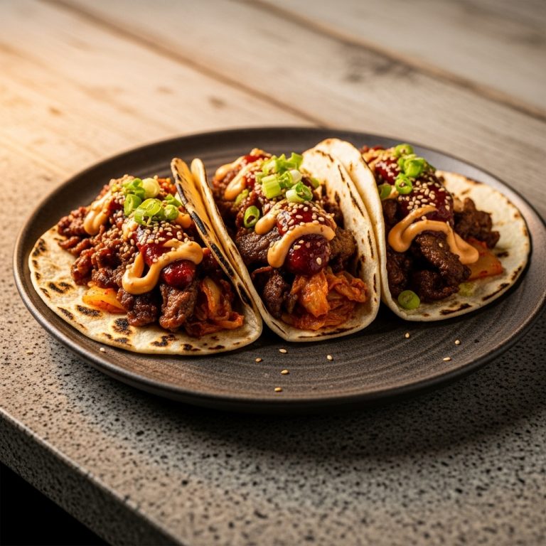 Firecracker Korean BBQ Street Tacos