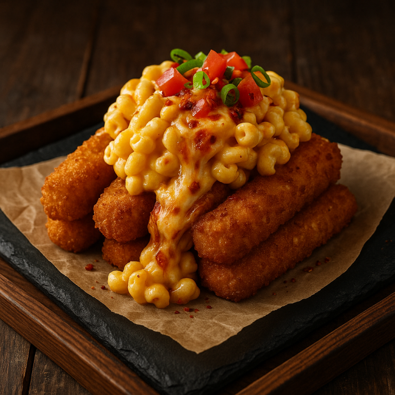 Firecracker Lunch: Street-Food Rebel’s Grilled Cheesy Mac & Cheese