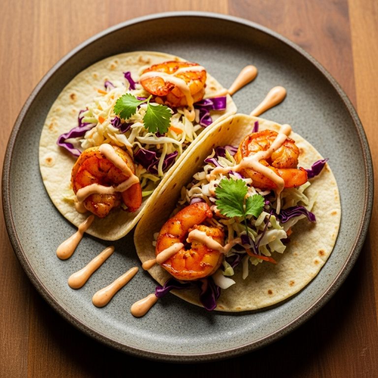 Firecracker Lunchbox Shrimp Tacos