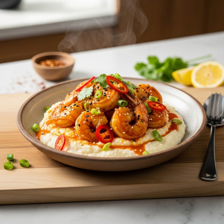 Firecracker Shrimp & Grits: A Southern Grill Lunch Masterpiece