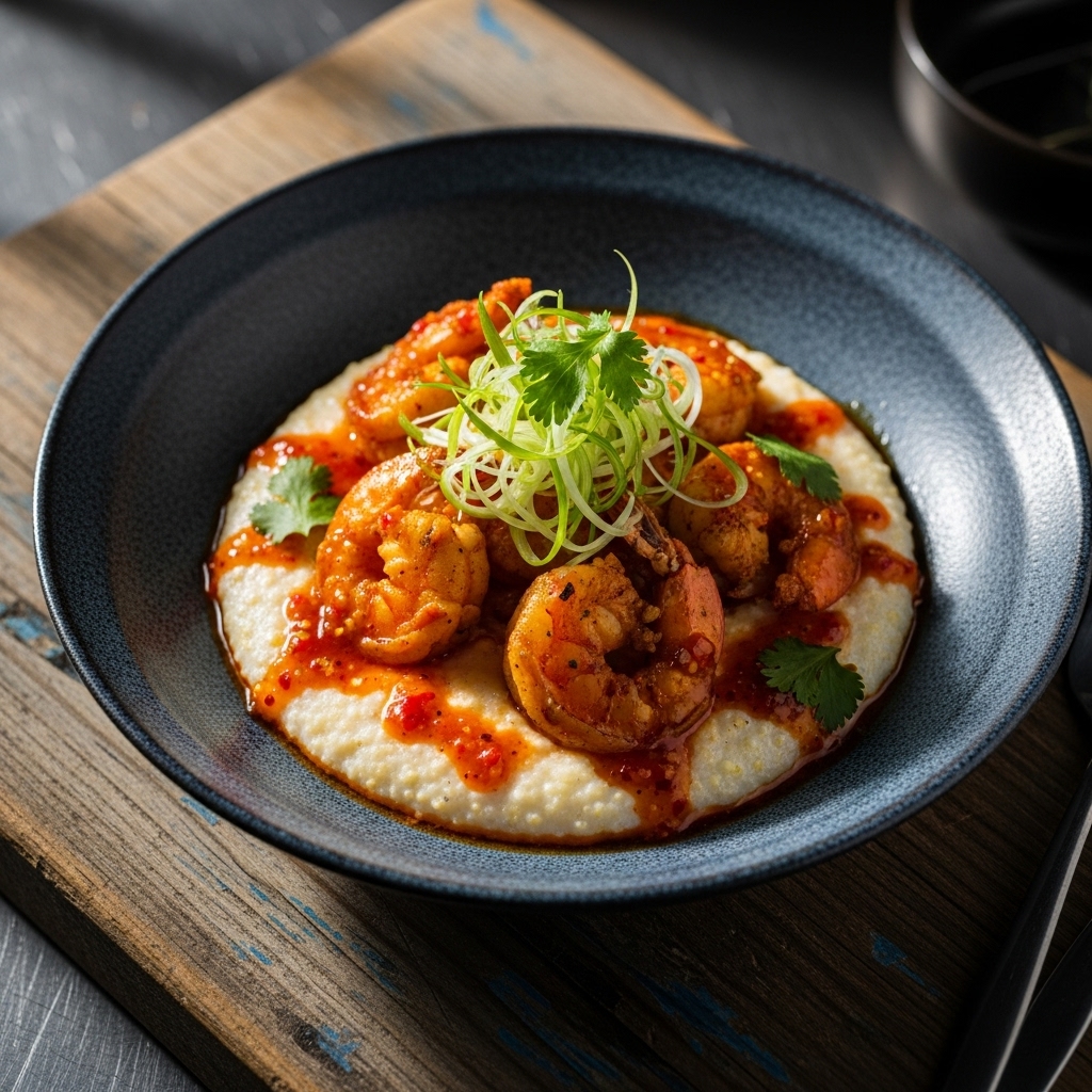 Firecracker Shrimp and Grits