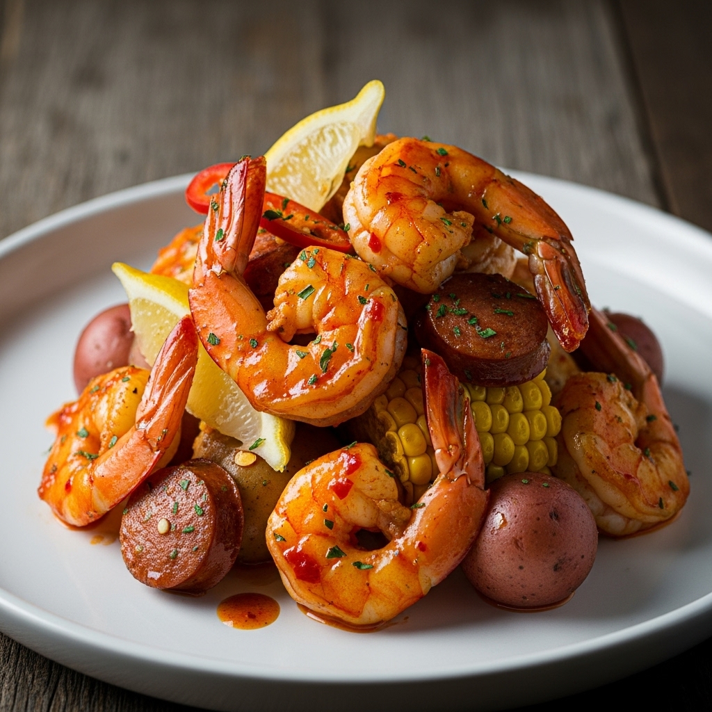 Firecracker Shrimp Boil Appetizer