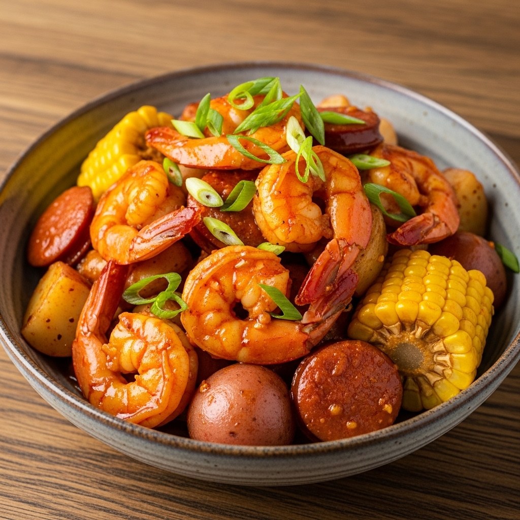 Firecracker Shrimp Boil Bowl