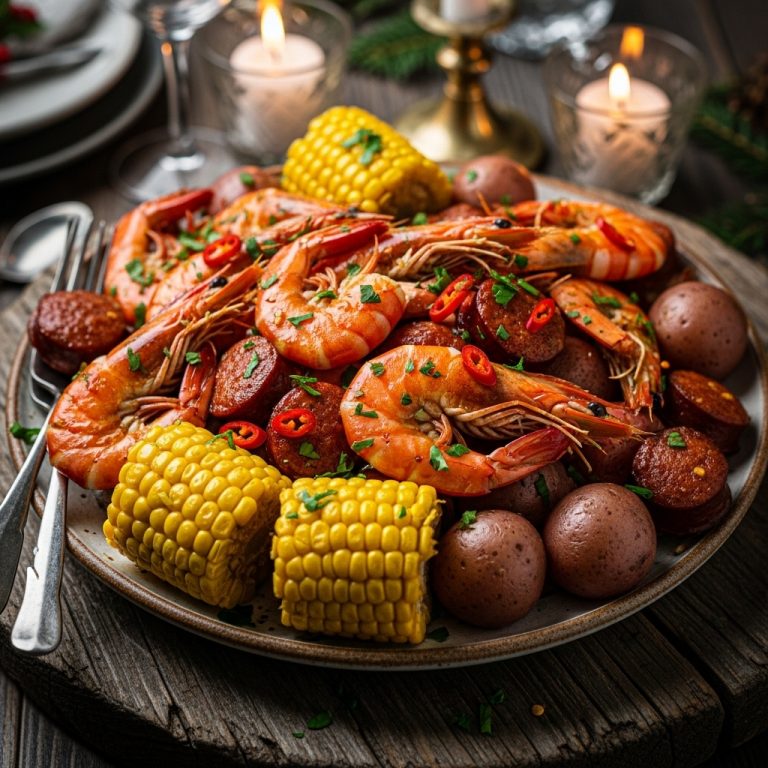 Firecracker Shrimp Boil Grill Feast