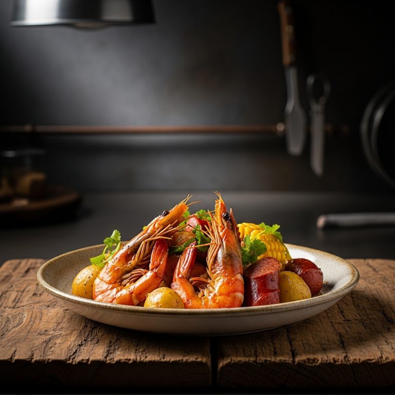 Firecracker Shrimp Boil Street Snack