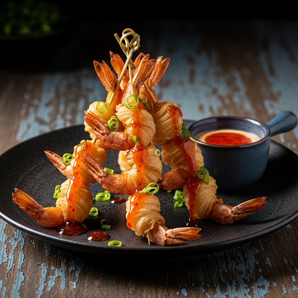 Firecracker Shrimp Skewers – A Tailgate Game Day Twist