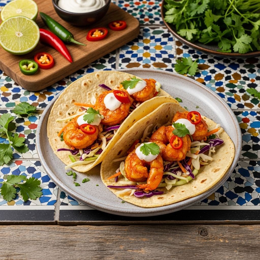 Firecracker Shrimp Tacos – A Fiery Food Truck Favorite