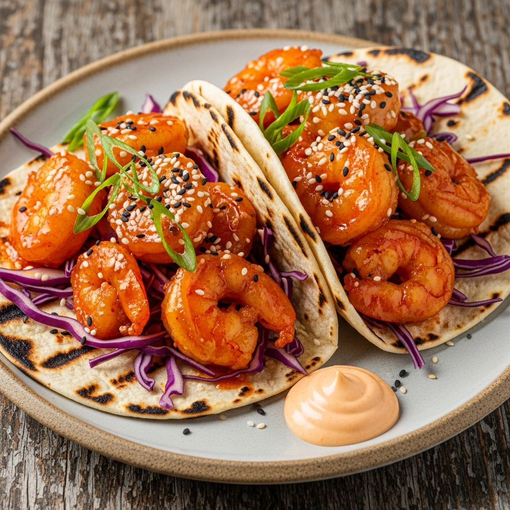 Firecracker Shrimp Tacos – A Sizzling Street Food Masterpiece