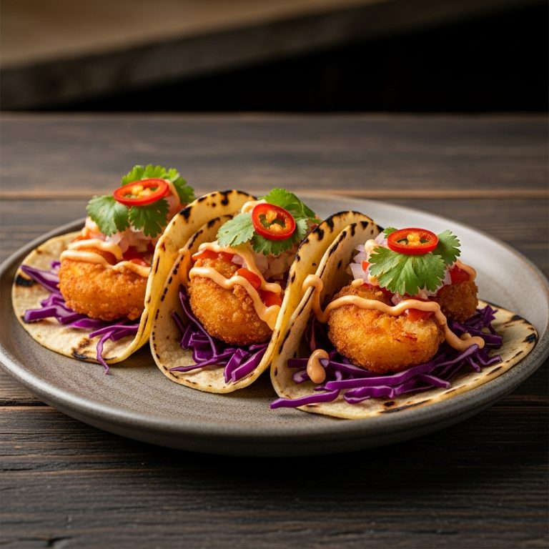 Firecracker Shrimp Tacos – A Spicy Twist on a Street Food Classic