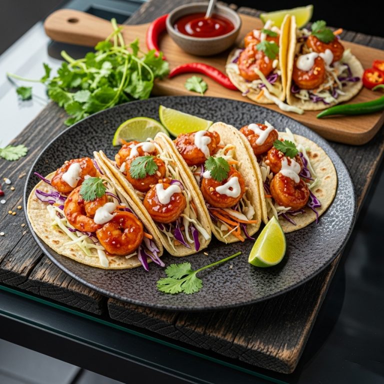 Firecracker Shrimp Tacos – A Street Food Sensation