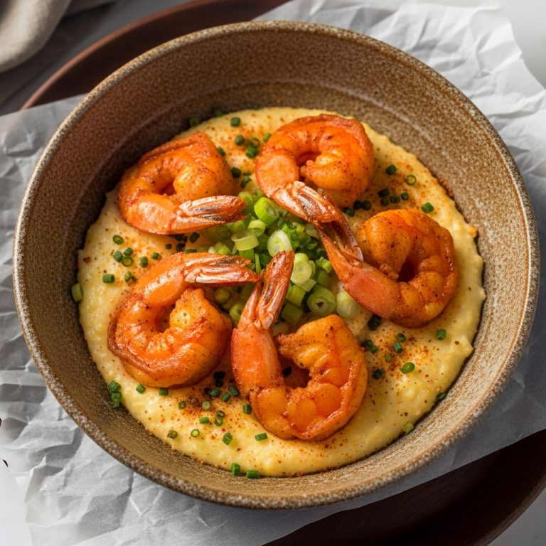 Firecracker Shrimp and Creole Grits