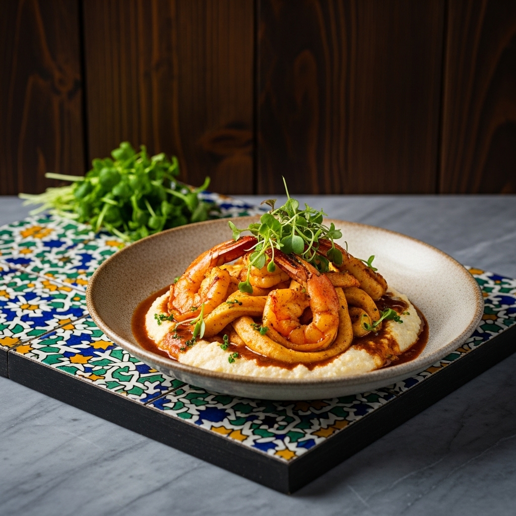 Firecracker Shrimp and Grits: A Southern Grill Dinner Experience