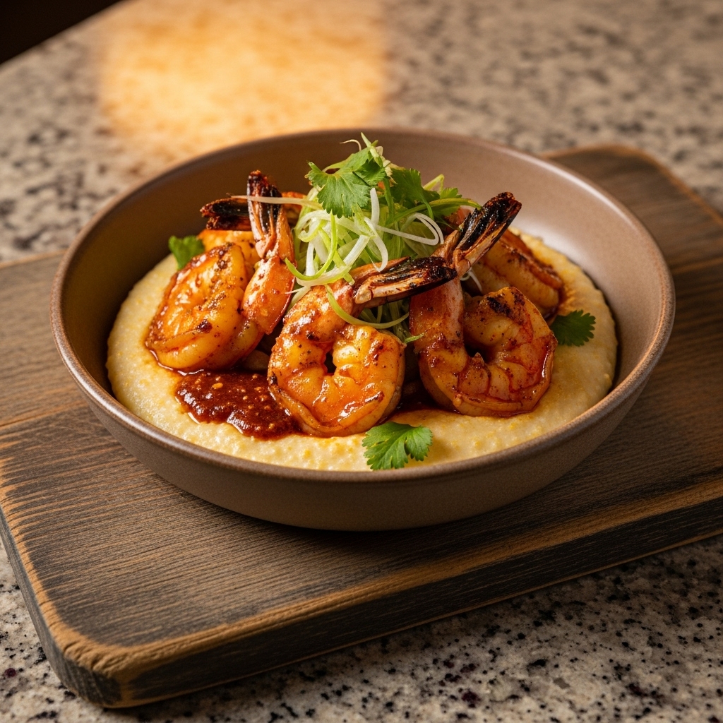 Firecracker Shrimp and Grits – A Southern Grill Snack Adventure