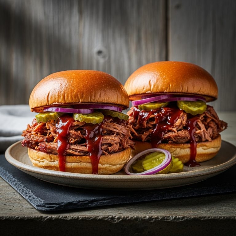 Firecracker Smokehouse BBQ Pulled Pork Sandwiches
