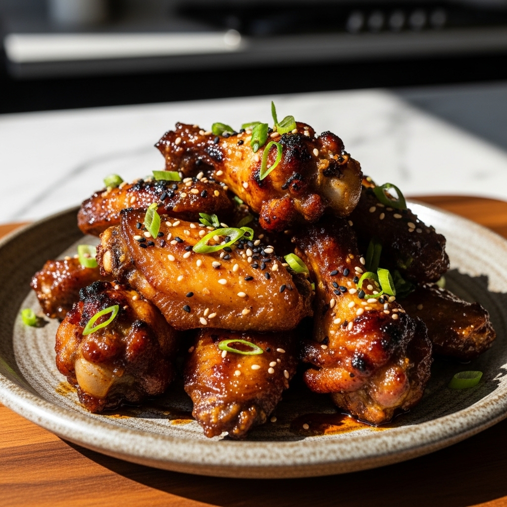 Firecracker Smokehouse Chicken Wings