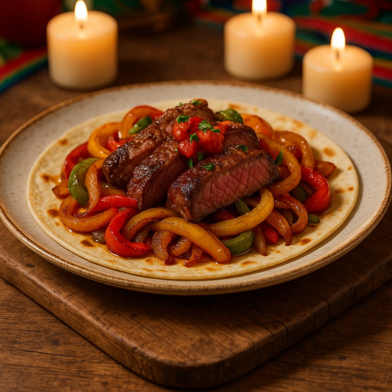 Firecracker Steak Fajitas – A Festival Classic Dinner