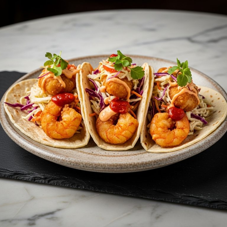 Firecracker Street Shrimp Tacos