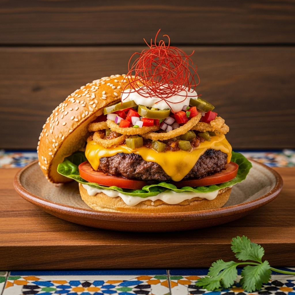 Firecracker Tex-Mex Burger
