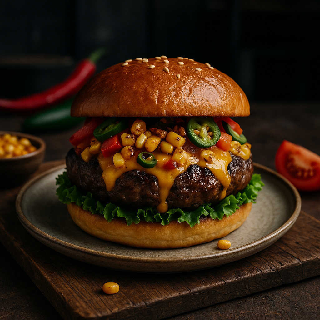 Firecracker Tex-Mex Cookout Burger