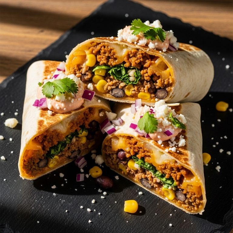 Firecracker Tex-Mex Cookout Burritos