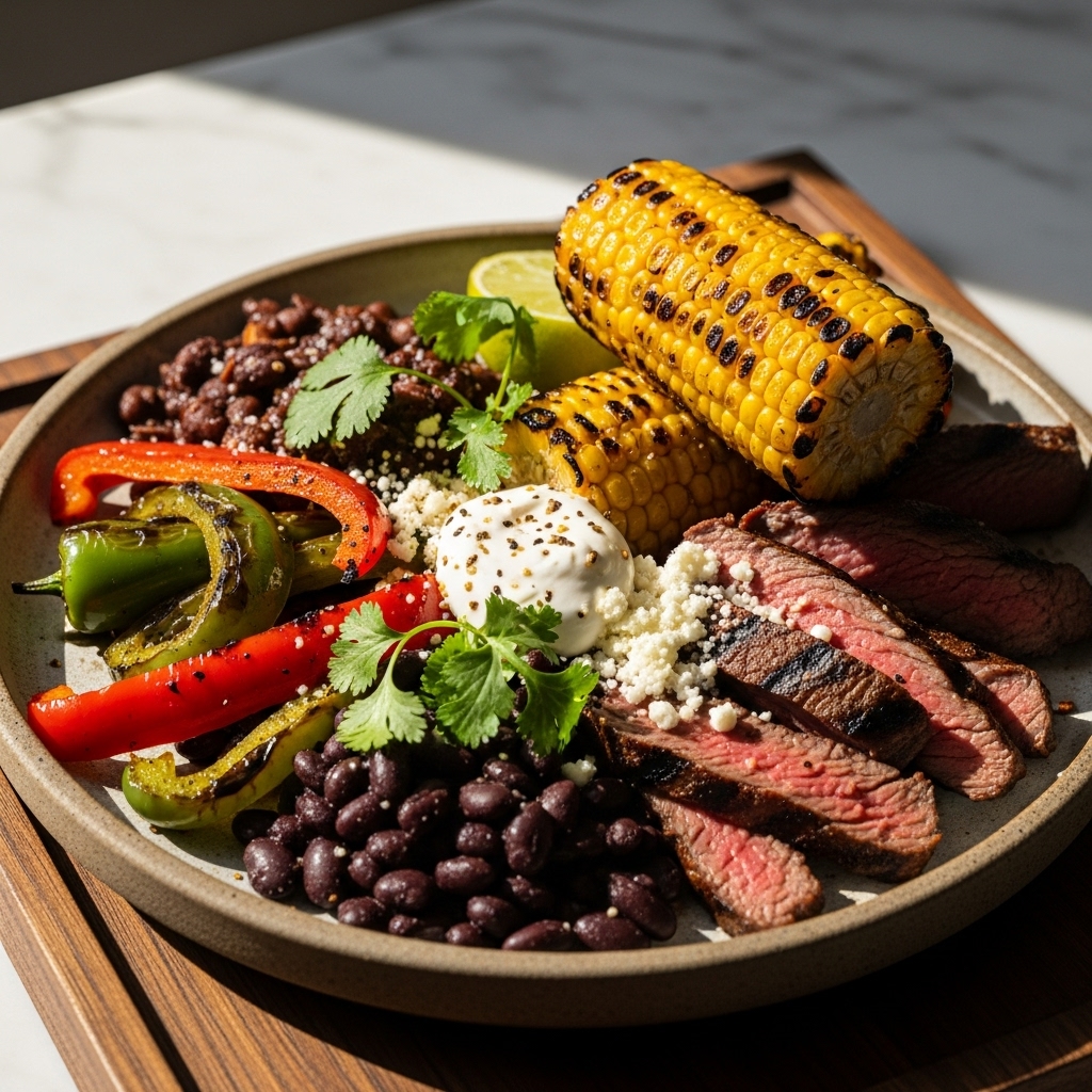 Flame-Kissed Tex-Mex Cookout Dinner