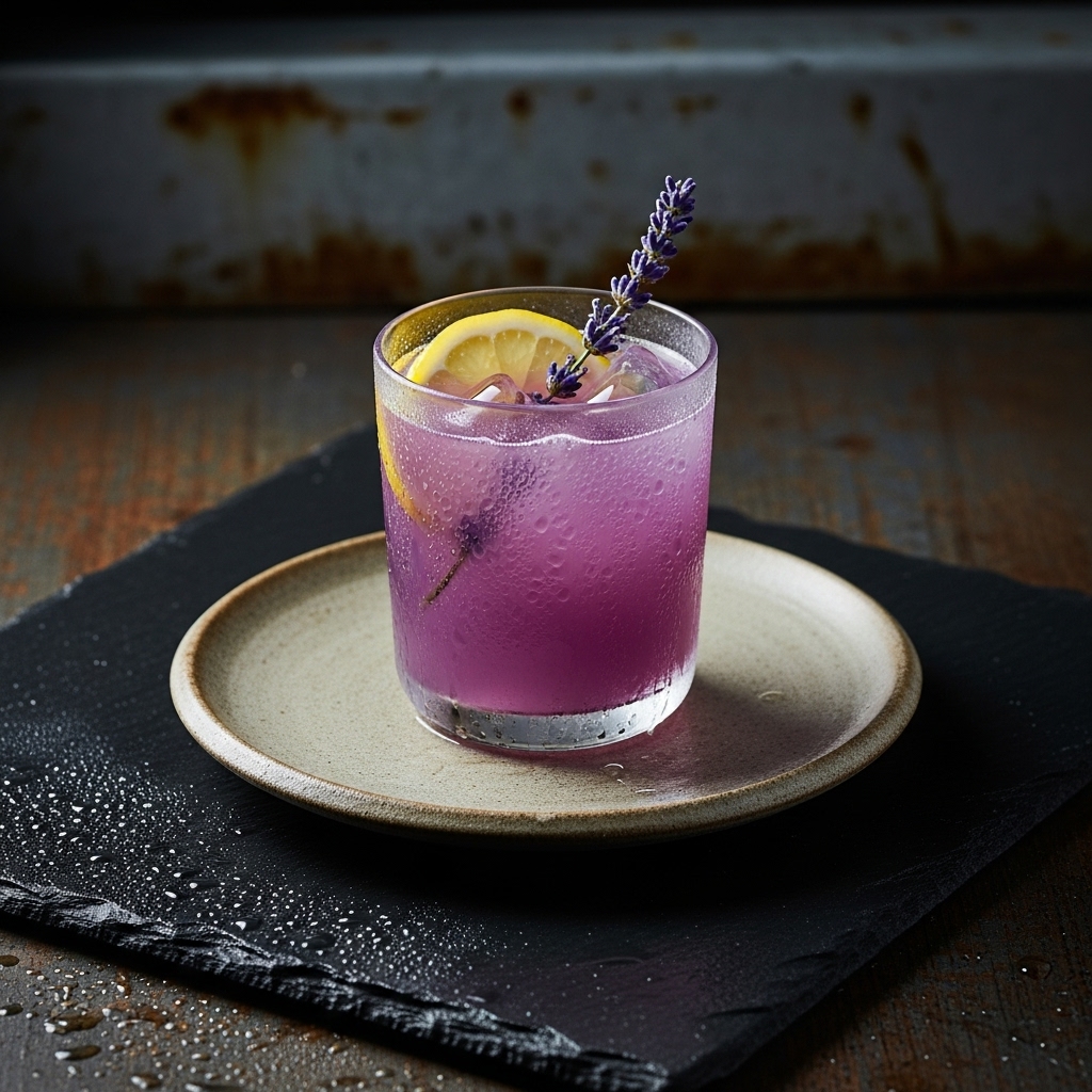 Enchanted Lavender and Lemon Frozen Delight