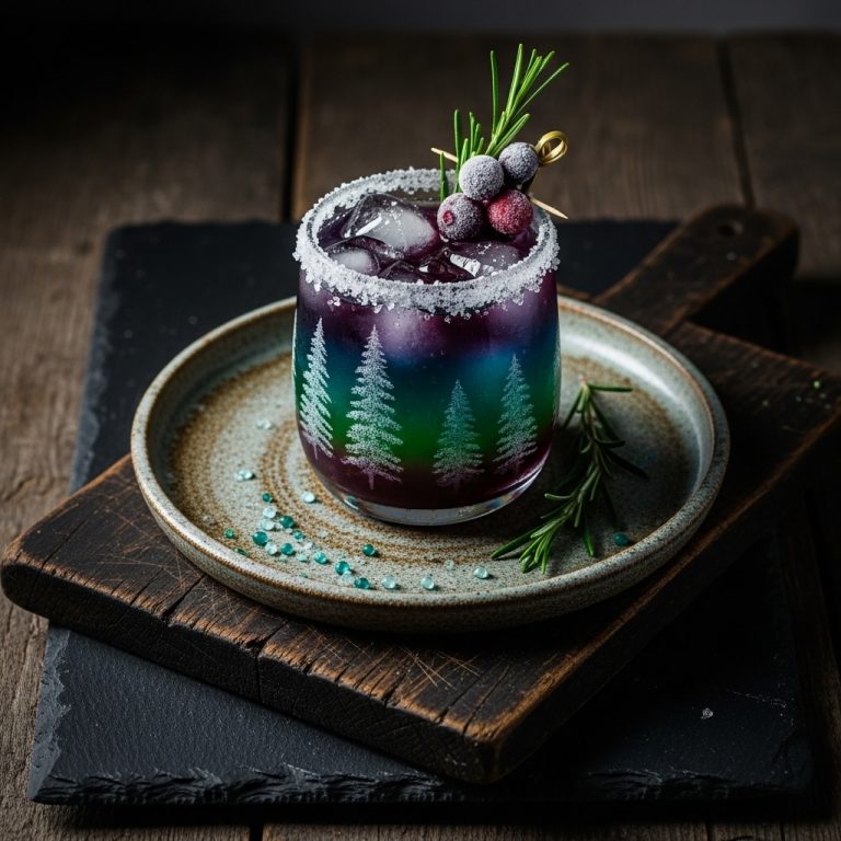 Frosted Forest Mocktail