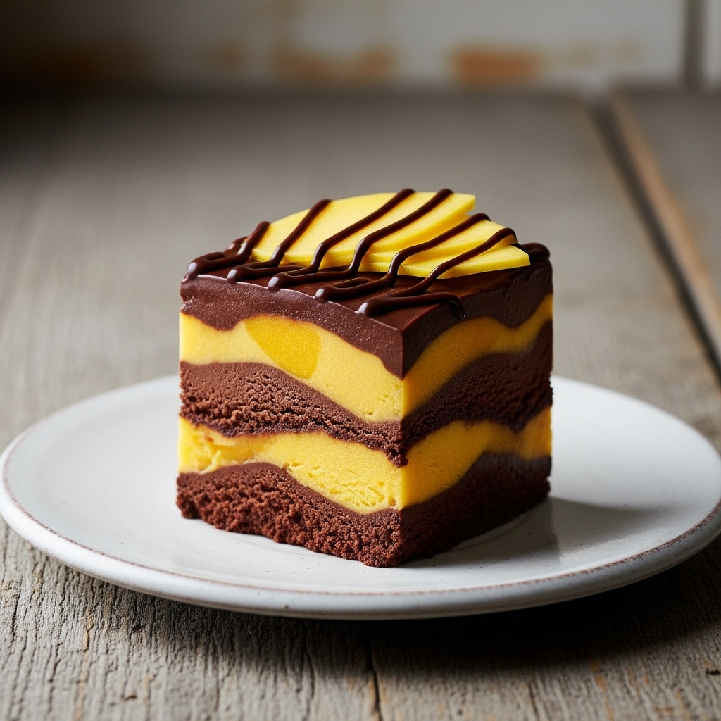 Frozen Chocolate Mango Delight