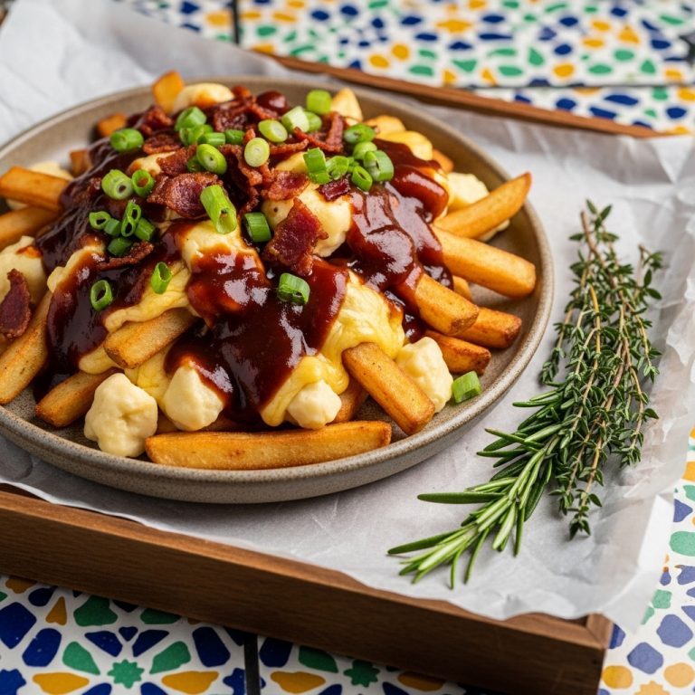 Game Day BBQ Poutine