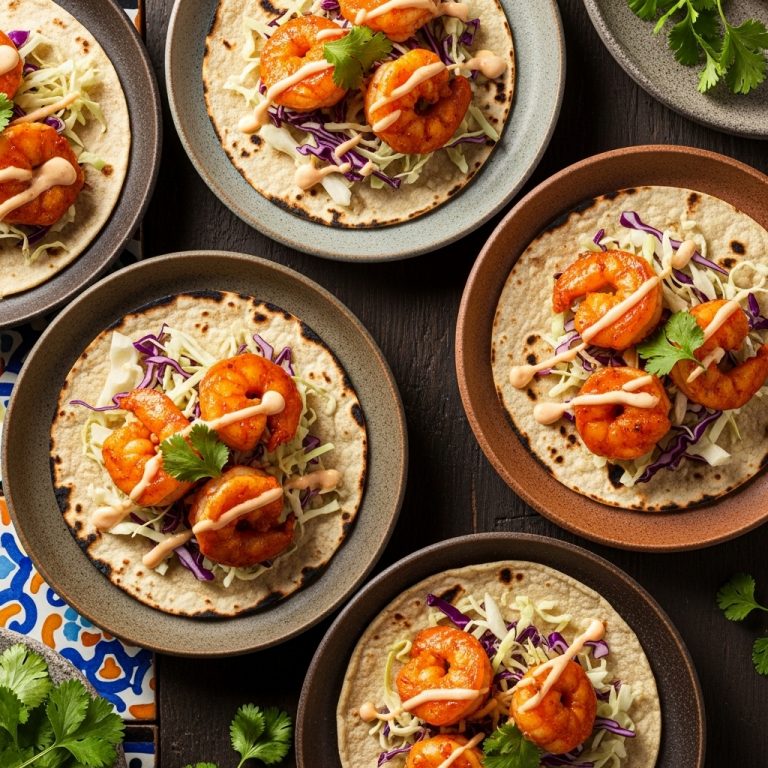 Game Day Firecracker Shrimp Tacos