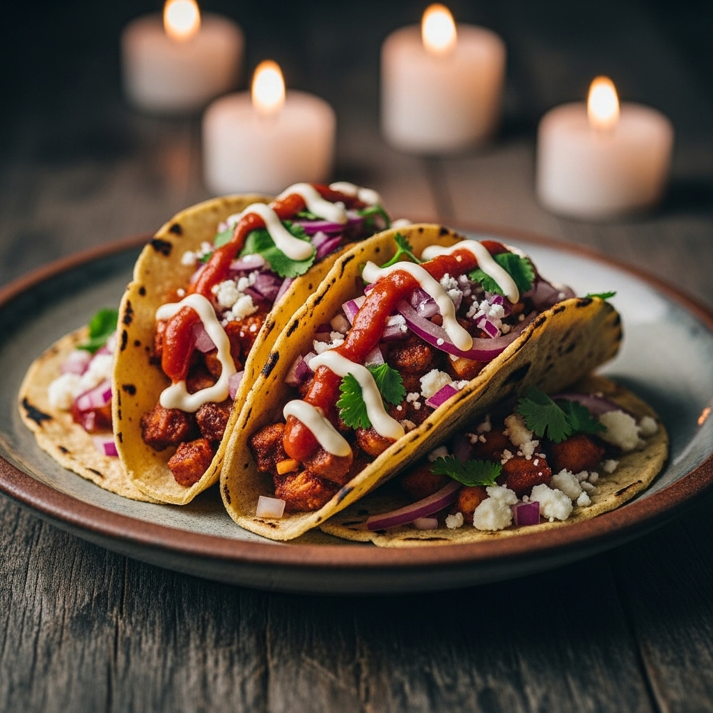 “Game Day Firecracker Street Tacos”