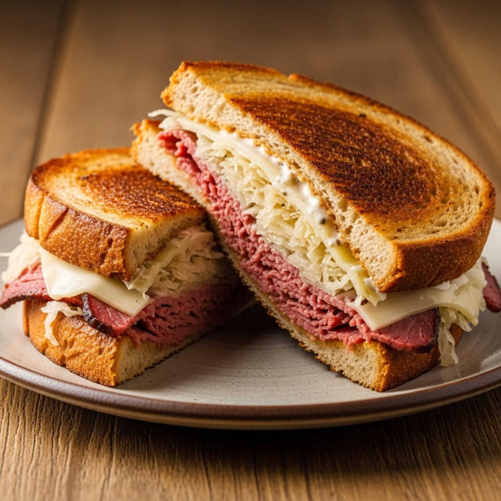 Game Day Grilled Reuben Sandwich