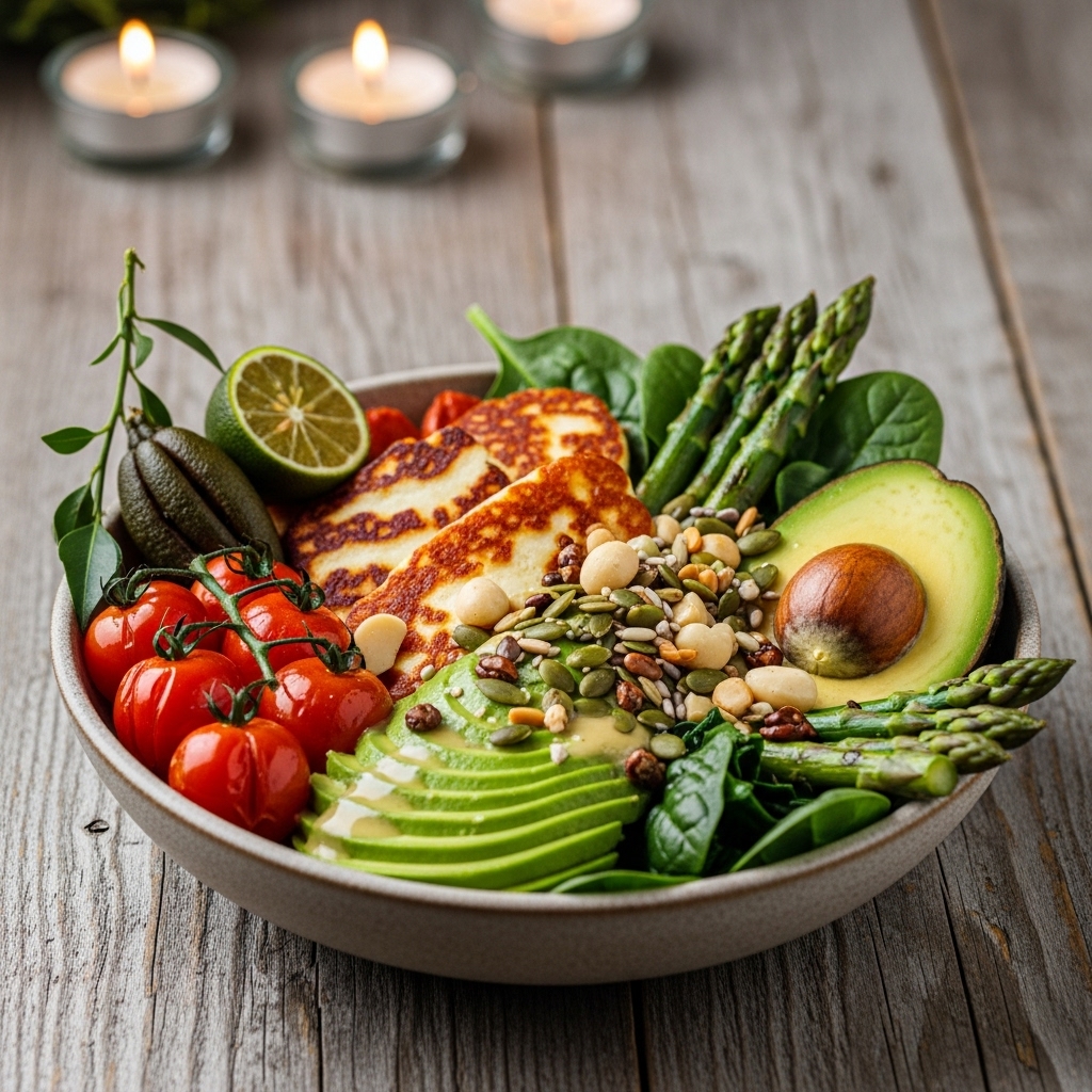 Garden Fresh Australian Vegan Breakfast Bowl