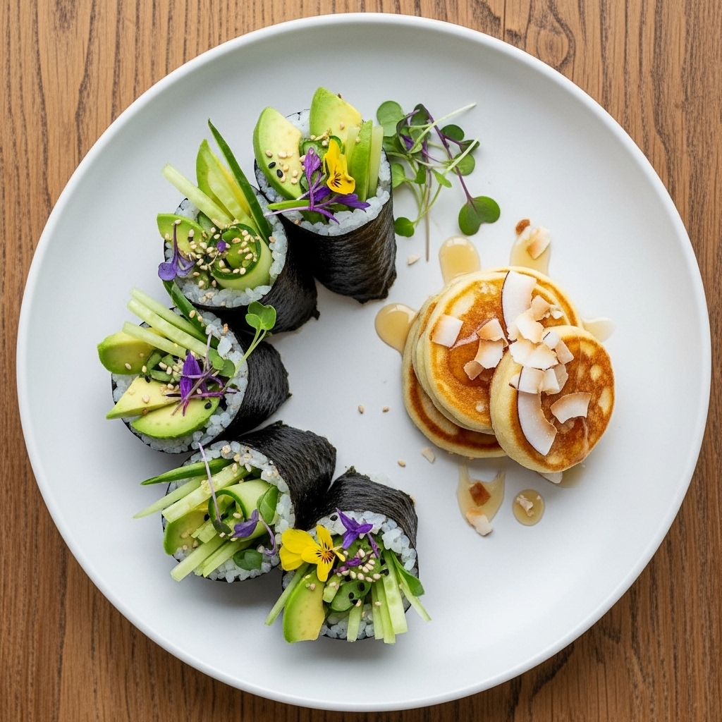 Gluten-Free Pakistani Brunch Delight: Spicy Aloo Tikki, Mango Lassi, and Coconut Chutney