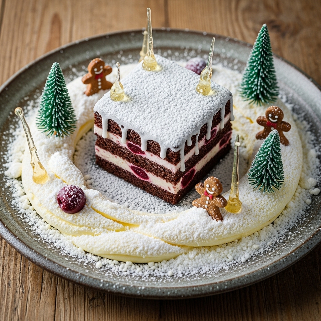 German Winter Wonderland Frozen Treat