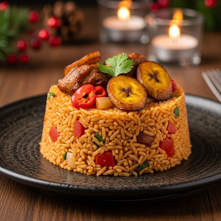 Ghanaian Jollof Rice Delight: A Flavorful and Fragrant Twist on a Classic